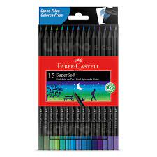 Lápices Faber Castell Super Soft COLORES FRIOS