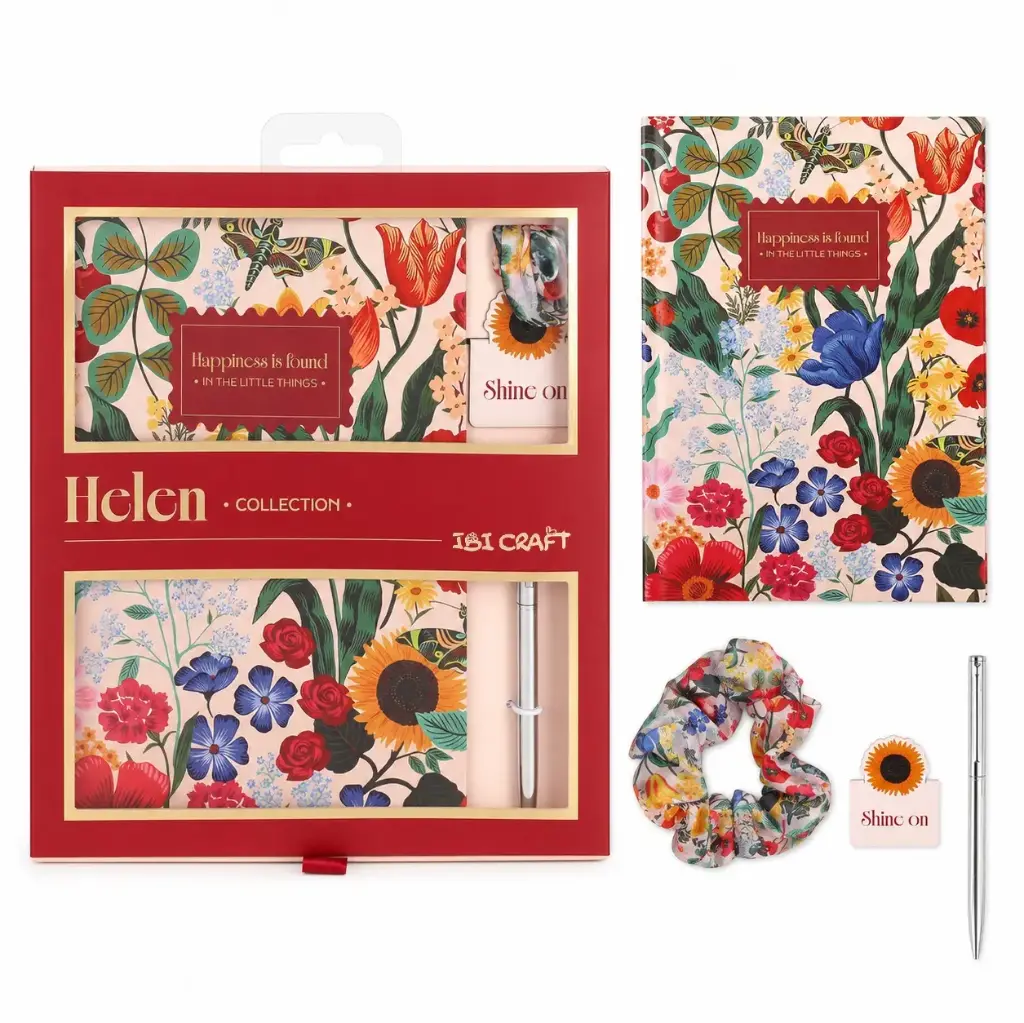 HC SET PAPELERIA IBI CREAFT 4 PIEZAS