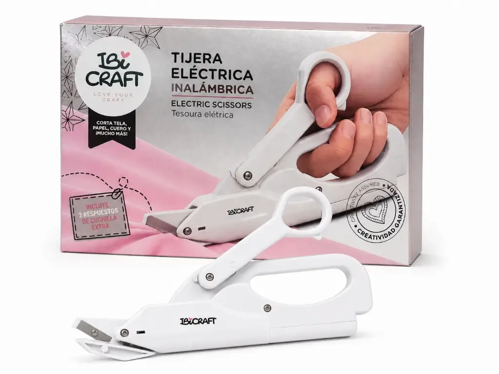 TIJERA ELÉCTRICA INALÁMBRICA IBI CRAFT 
