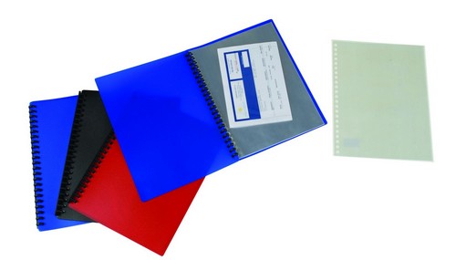 Carpeta c/20 fundas A4. EXPANSIBLE