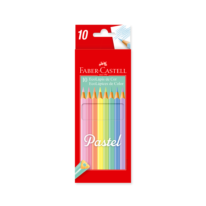 Lápices Faber Castell Pastel x10