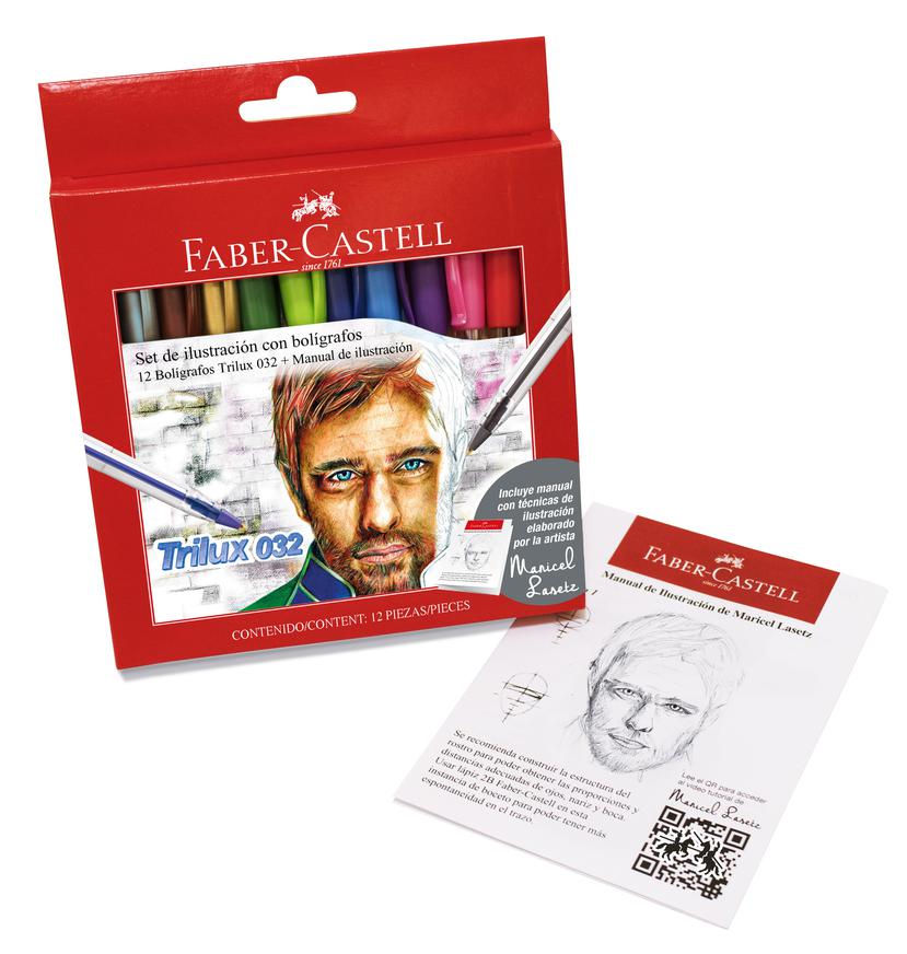 Set de ilustración Faber Castell TRILUX 032