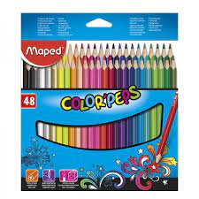 Lápices de color Maped x24