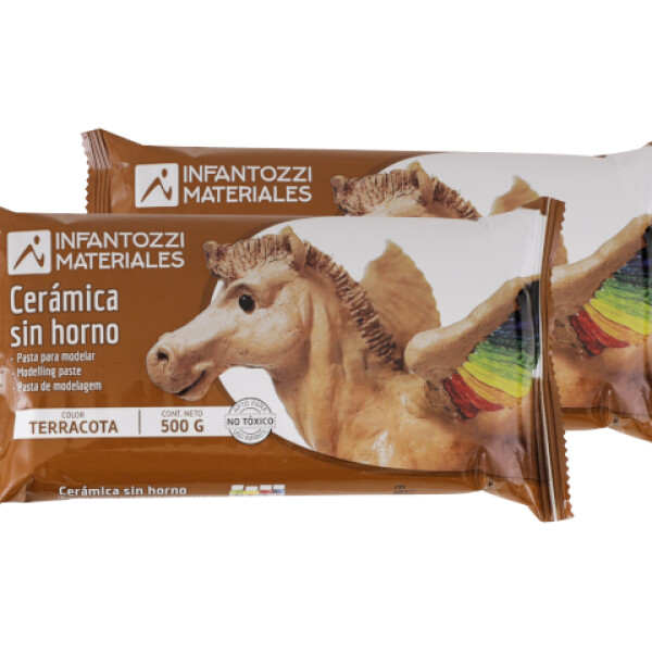 Cerámica terracota 500g INFANTOZZI