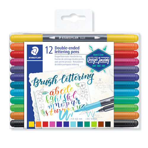 BRUSH PEN STAEDTLER DOBLE PUNTA - LETTERING