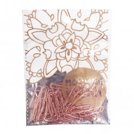 CLIPS METALICOS MOOVING - GOLDEN ROSE 28MM X 60 UNI