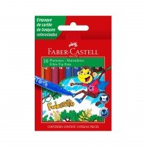 MARCADORES FABERCITO. FABER CASTELL X10