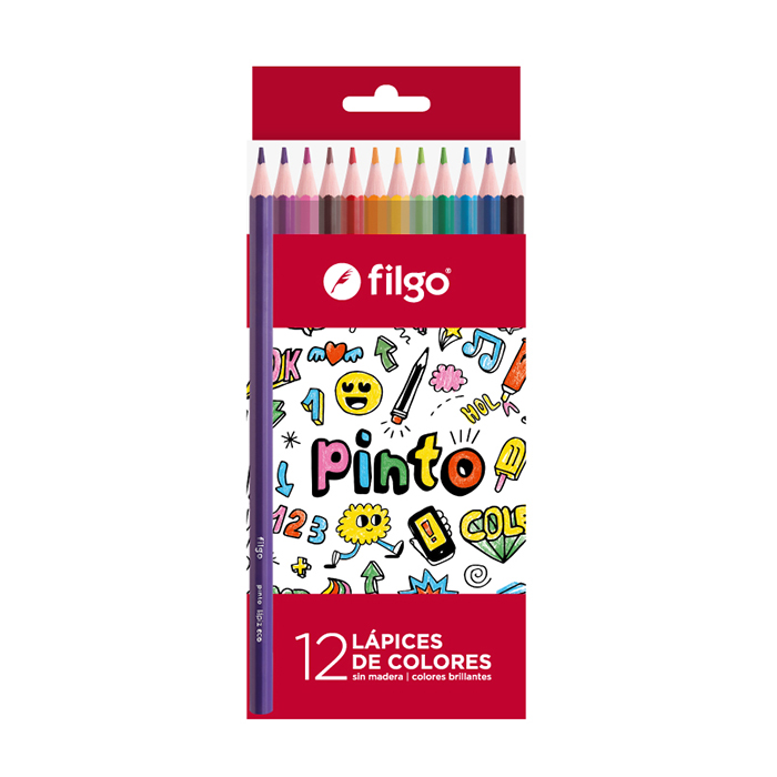 Caja de colores Filgo x12