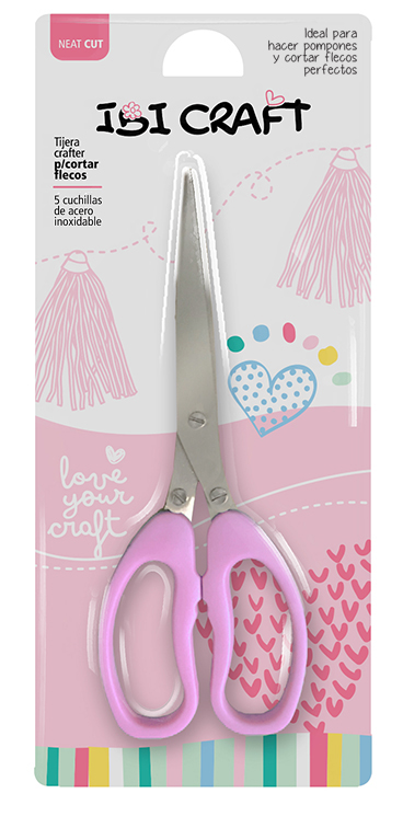 Tijera IBI CRAFT "5 cuchillas" - 19cm