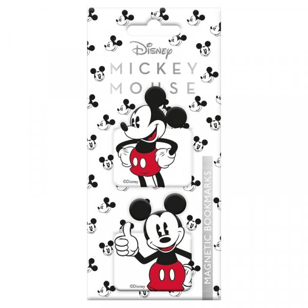 Marcadores de libro magnéticos MOOVING MAW Mickey Mouse x2