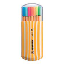 MARCADOR STABILO POINT 88 X20 ESTUCHE OVAL