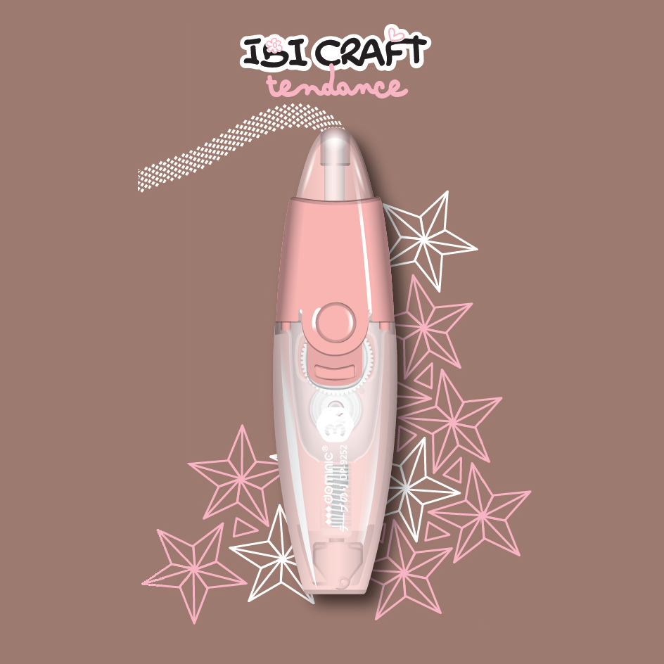 ADHESIVO EN TIRA IBI CRAFT TENDANCE. RETRACTIL 5mm X 3mts