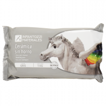 Cerámica gris 1kg INFANTOZZI