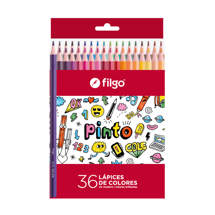 Caja de colores Filgo x36