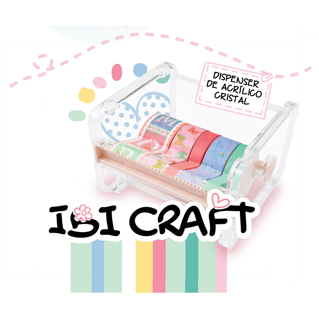 DISPENSADOR WASHI TAPE IBI CRAFT