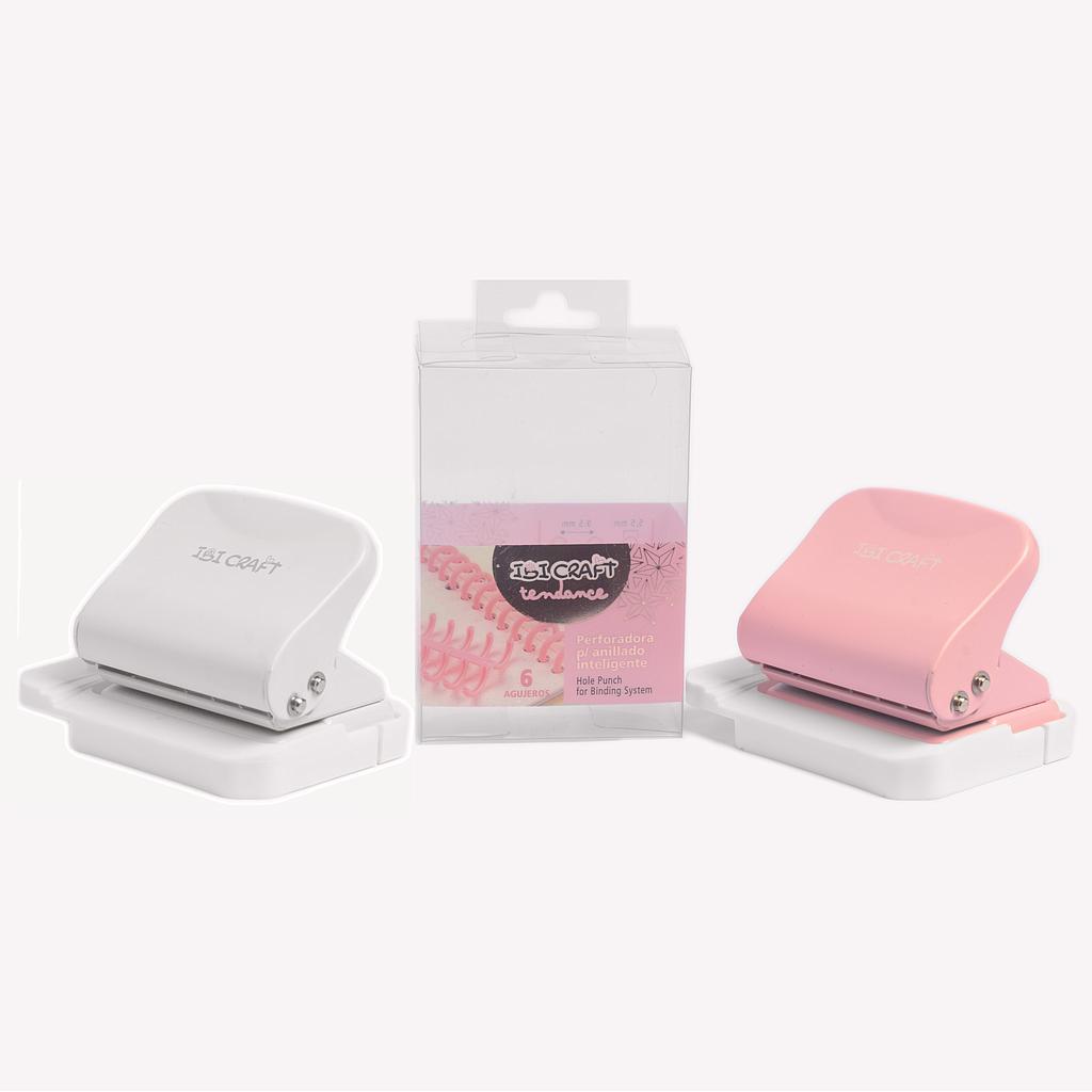 MINI PERFORADORA IBI CRAFT 6 ORIFICIOS P/ENCUADERNACIÓN