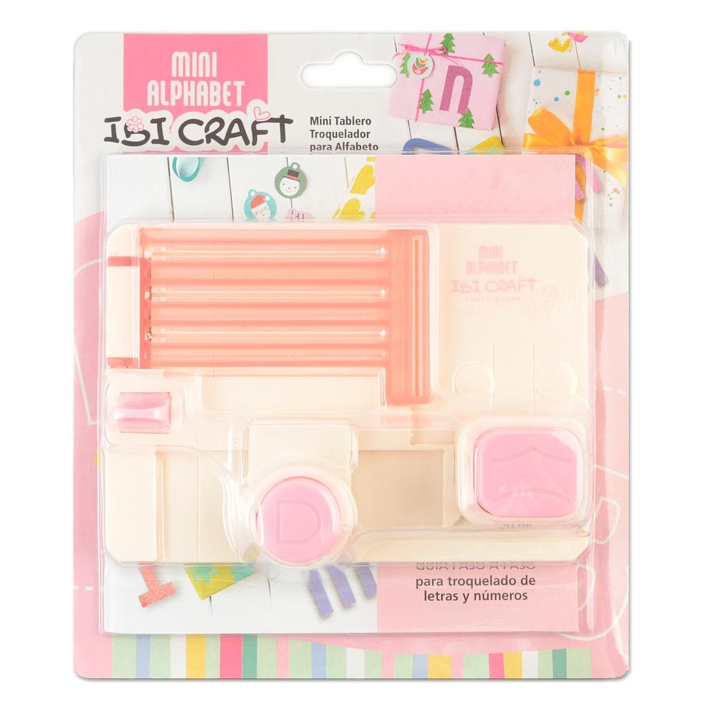 MINI TROQUELADORA ALFABETICA IBI CRAFT