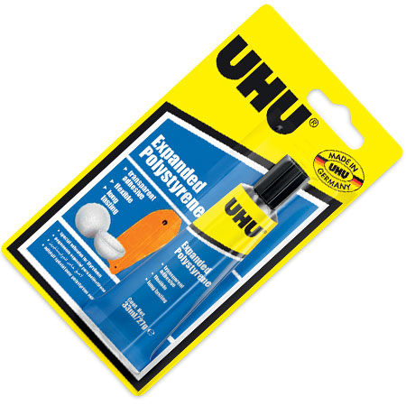 PEGAMENTO UHU PARA POLIESTIRENO 33mL