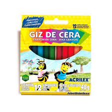 Crayon Acrilex Fina x12