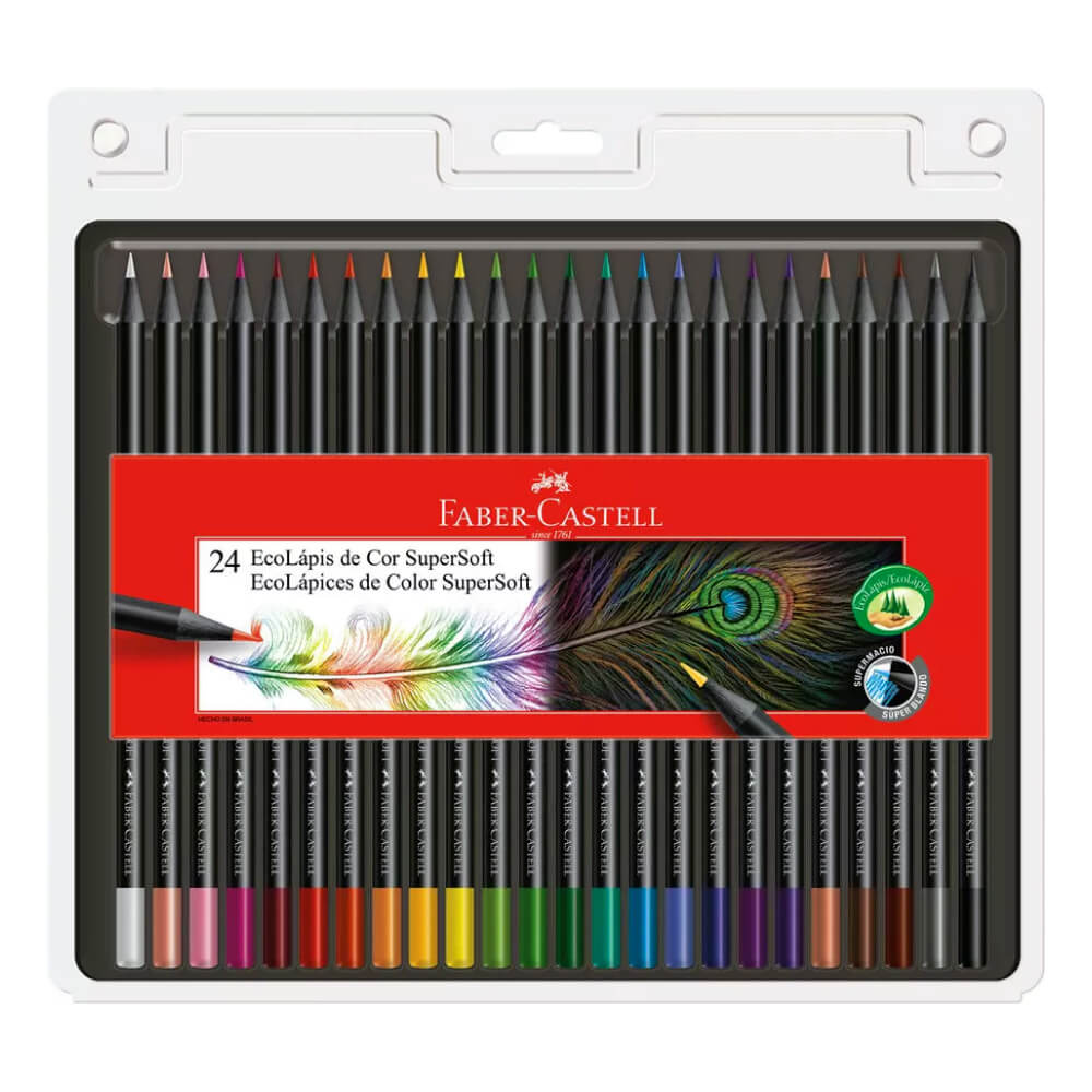 Lápices Faber Castell Super Soft x24