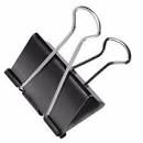 Aprietapapeles 19mm caja x12