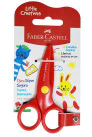 [4153] TIJERA FABER CASTELL LITTLE CREATIVES SUPER SEGURA