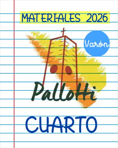 MATERIALES PALLOTTI 2026. CUARTO AÑO (NIÑOS)