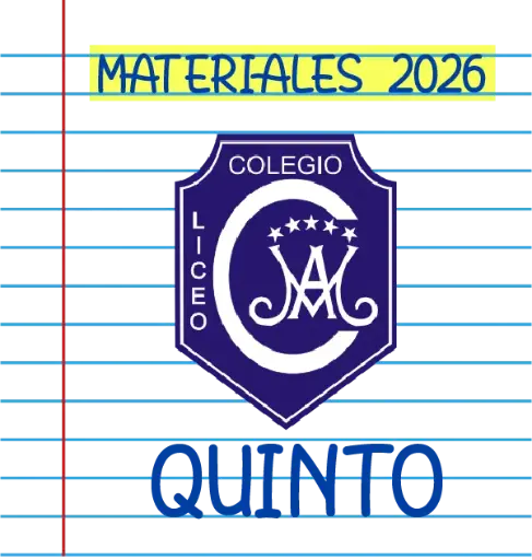 MATERIALES QUINTO AÑO - CORAZÓN DE MARÍA 2026   