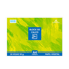 Block de calco A4 x20h