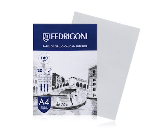 Block dibujo Fedrigoni A4
