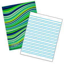 Cuaderno doble raya 48 hojas papiros flex