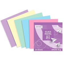 Papel Glasé PASTEL