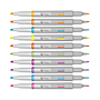 Resaltadores Filgo  multilighter doble punta x10