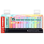 RESALTADOR STABILO BOSS (COLORES PASTEL) X15 DESK SET 